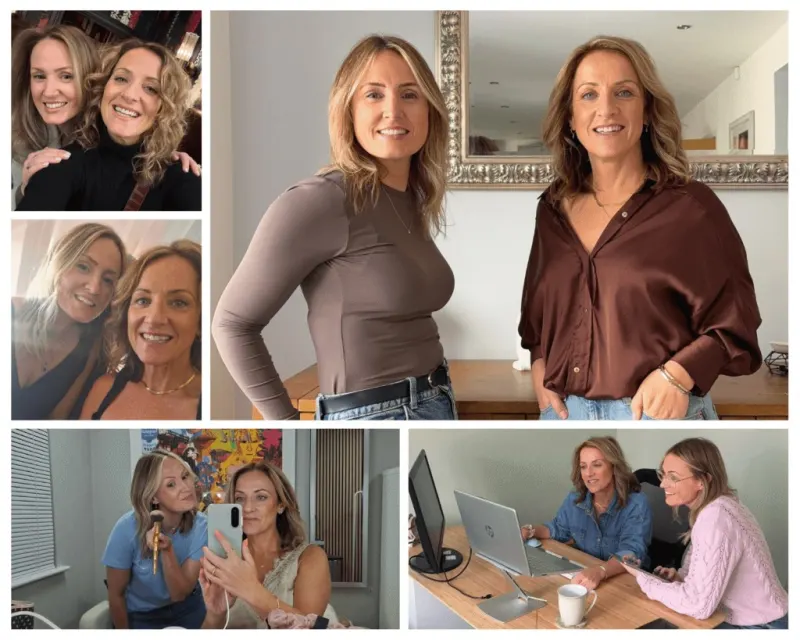 Rachael and Laura, founders of Selene Origins