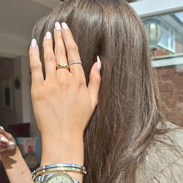 Orion Solitaire Chunky Ring lifestyle